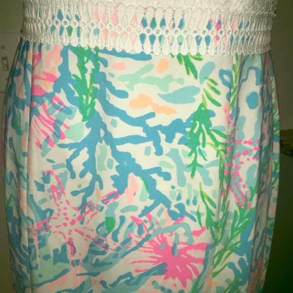 Lilly Pulitzer Sharice coral bay lace sheath dress - Picture 8 of 16